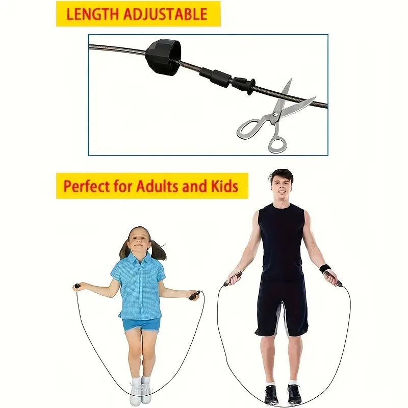 Anti-Tangle Fast Jump Rope,