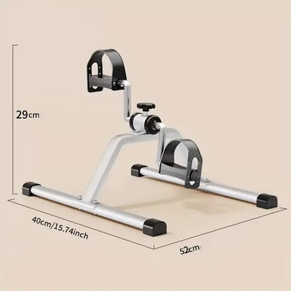White Iron Pedal Exercise Bike