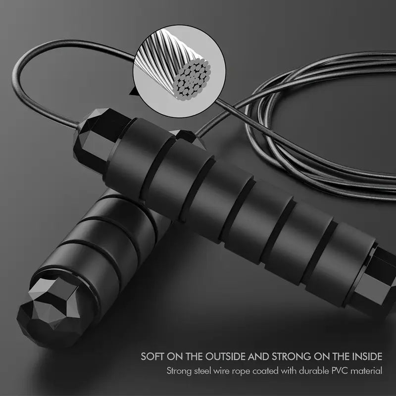 CorePulse Professional Weighted Speed Jump Rope